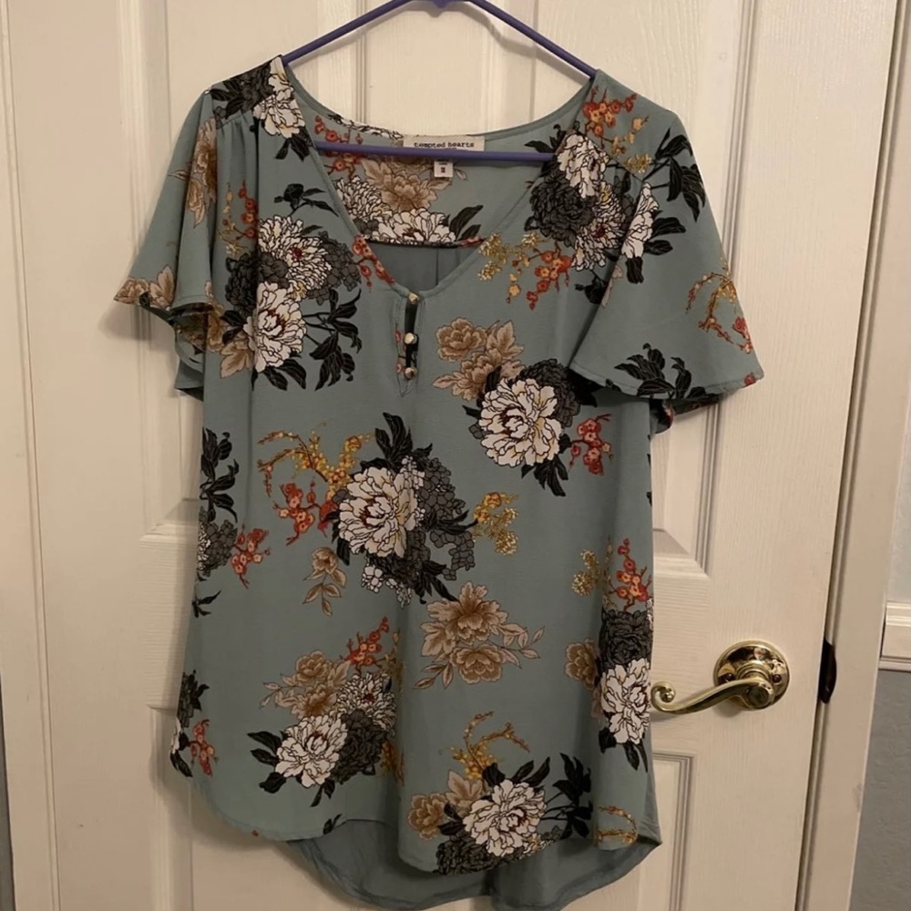 Flower blouse